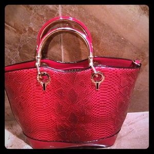 Red Handbag